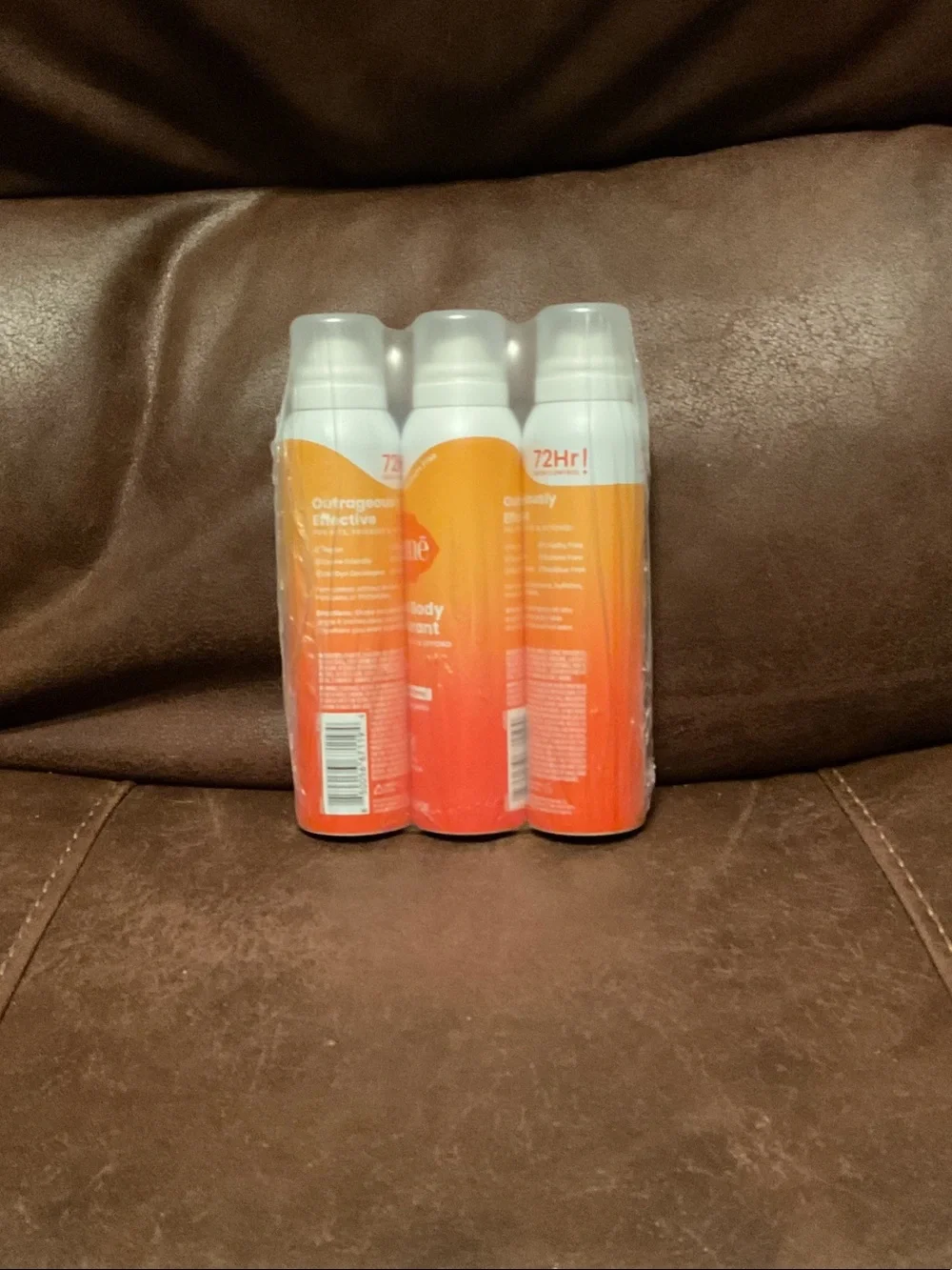 Lume clean tangerine 72 hr whole Body deodorant Spray — 3-Pack clean tangerine